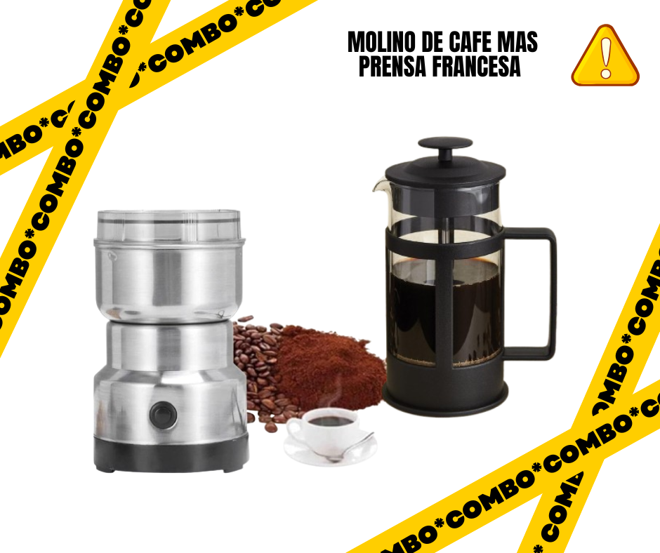 Molino de Cafe Mas Prensa Francesa